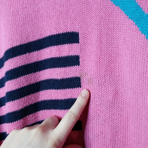 Vintage 80s Knit Sweater - Picture 2 of 5